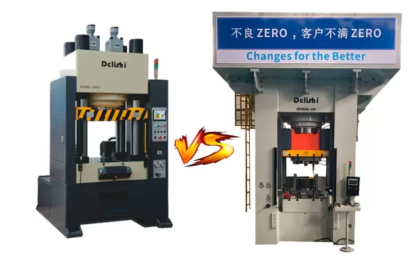 Which Hydraulic Press is Better: Frame and Four Column